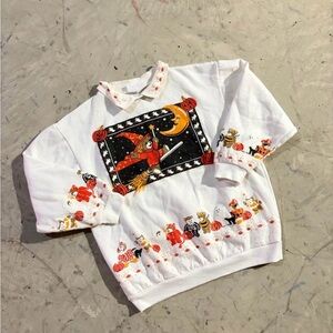 Vintage Festive Halloween Sweater